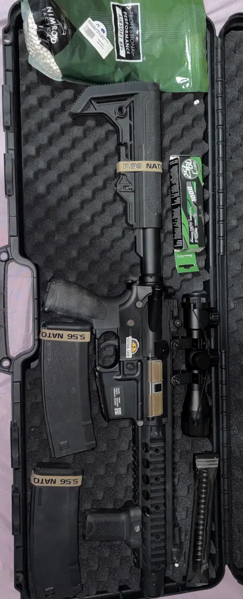 Specna Arms - 05 Edge ( PinkCucumber + Vantablack V2 ) — imagen 1