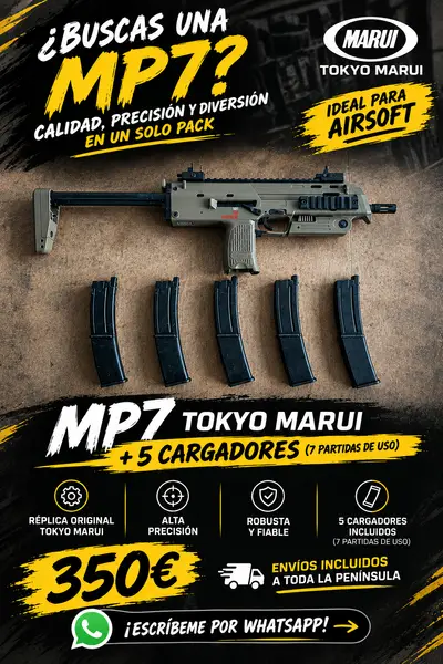 MP7 TM + 5 cargadores