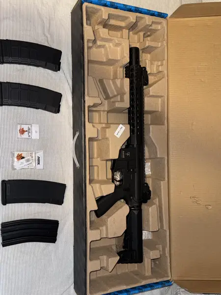 AEG M4 SAIGO KENJI LONG NEGRA