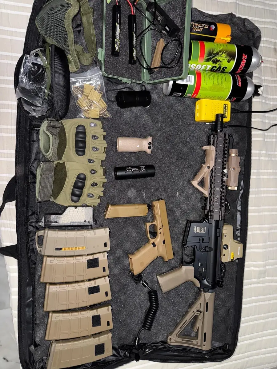 Equipo de airsoft completo  — imagen 1
