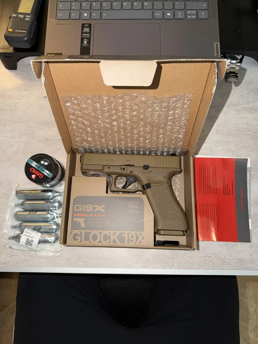 Glock 19X Coyote Blowback — imagen 1