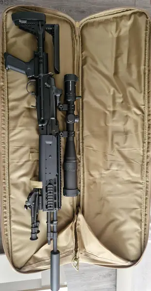 M14 EBR G&G preparado