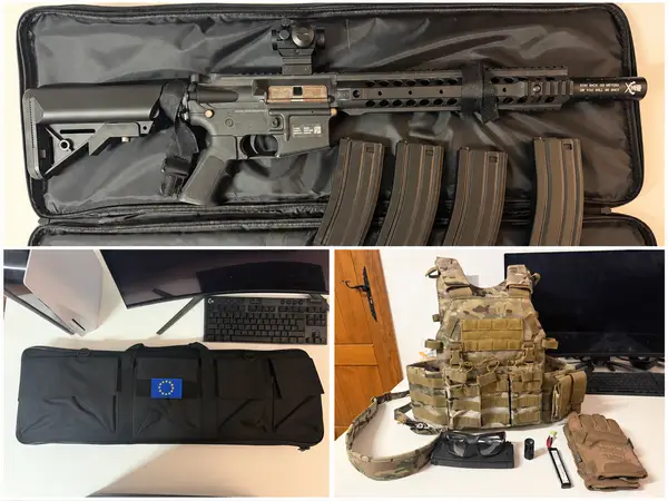 Pack airsoft Specna Arms M4 + chaleco y accesorios
