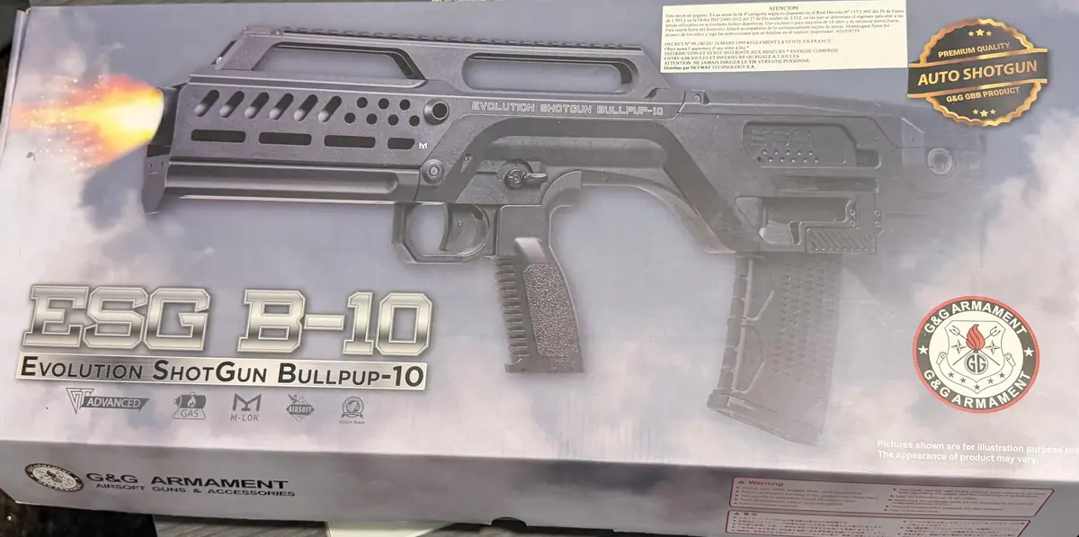 Escopeta g&g 5/10 disparos — imagen 1