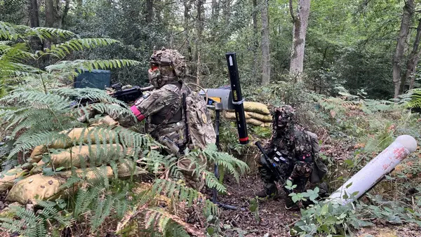 Campo de airsoft Camp Delta en Siero, Asturias